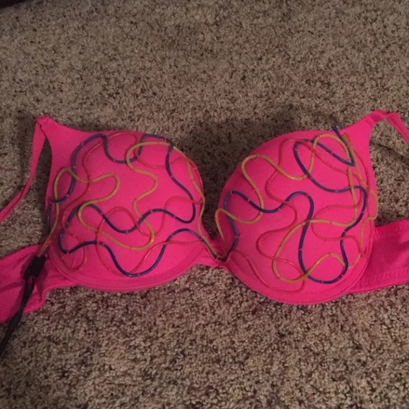 SOLD Festival/RAVE Glow Bra 34D - Picture 3 of 7